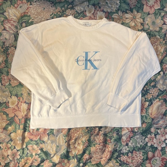 Calvin Klein Jeans Sweaters - 90s WOMENS CALVIN KLEIN JEANS SWEATSHIRT